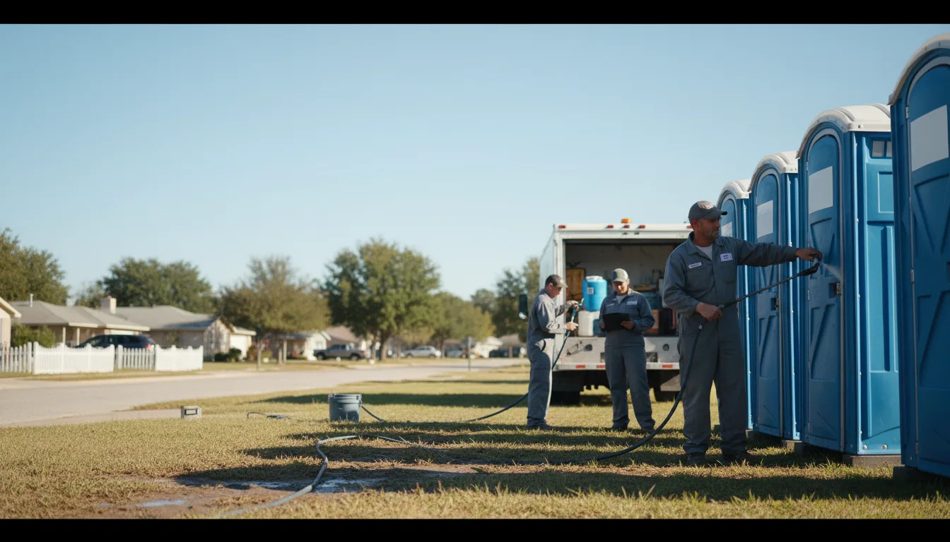 Long-Term Portable Toilet Rental in Kingston, MI near me